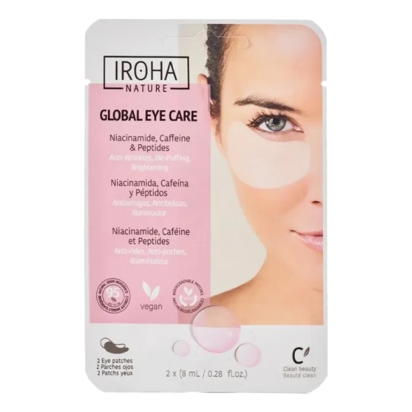 Iroha Nature Patchs Contour Des Yeux, 2 Patchs