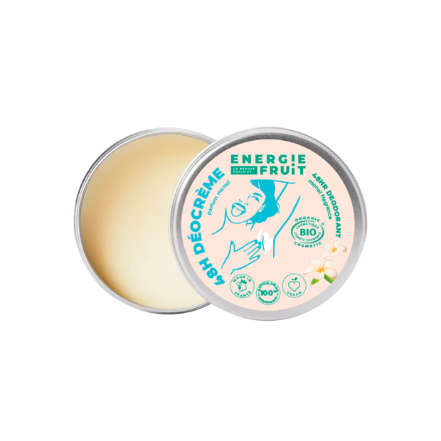 Déo crème 48h monoï bio, 45g Energie Fruit - Parashop